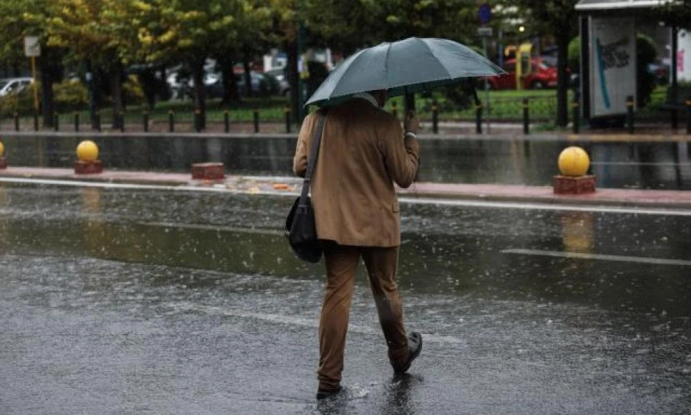 Καιρός - meteo: Πού έβρεξε περισσότερο σήμερα - Οι 8 περιοχές